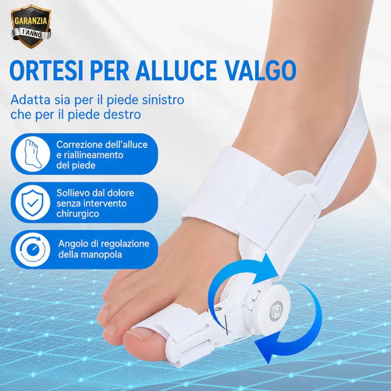 Correttore Alluce Valgo con Sollievo Reale